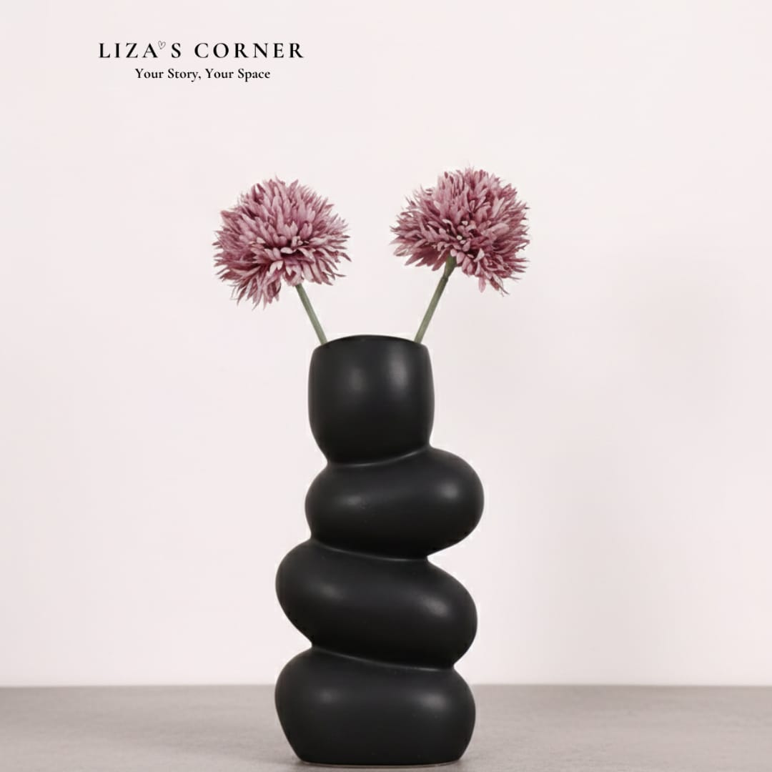 Ceramic Goose Soft Stone Shape Vase