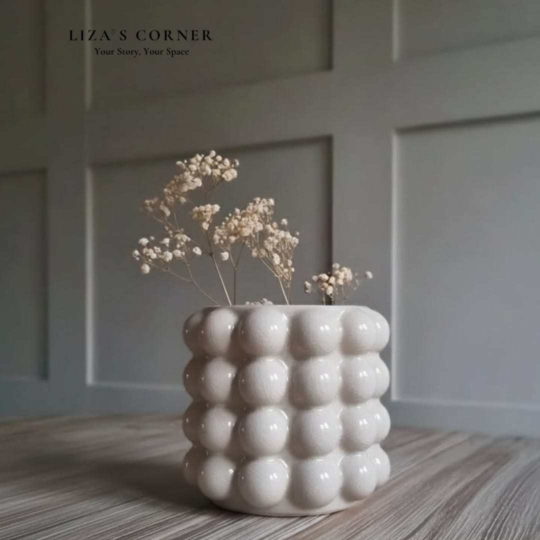 Bubble Ceramic Vase