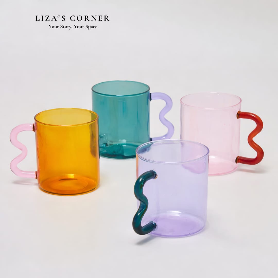 Colored Glass Cups
