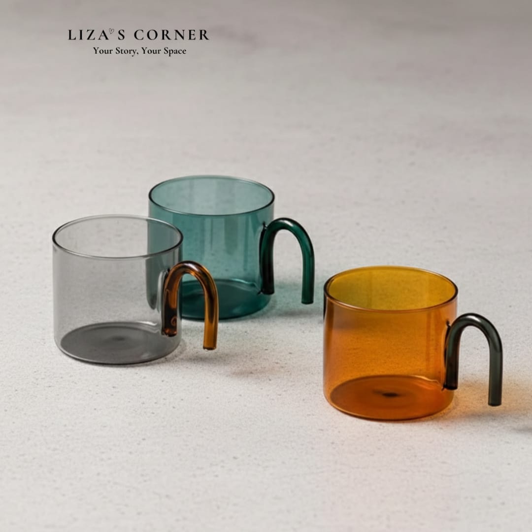 Curve Handle Glass Set
